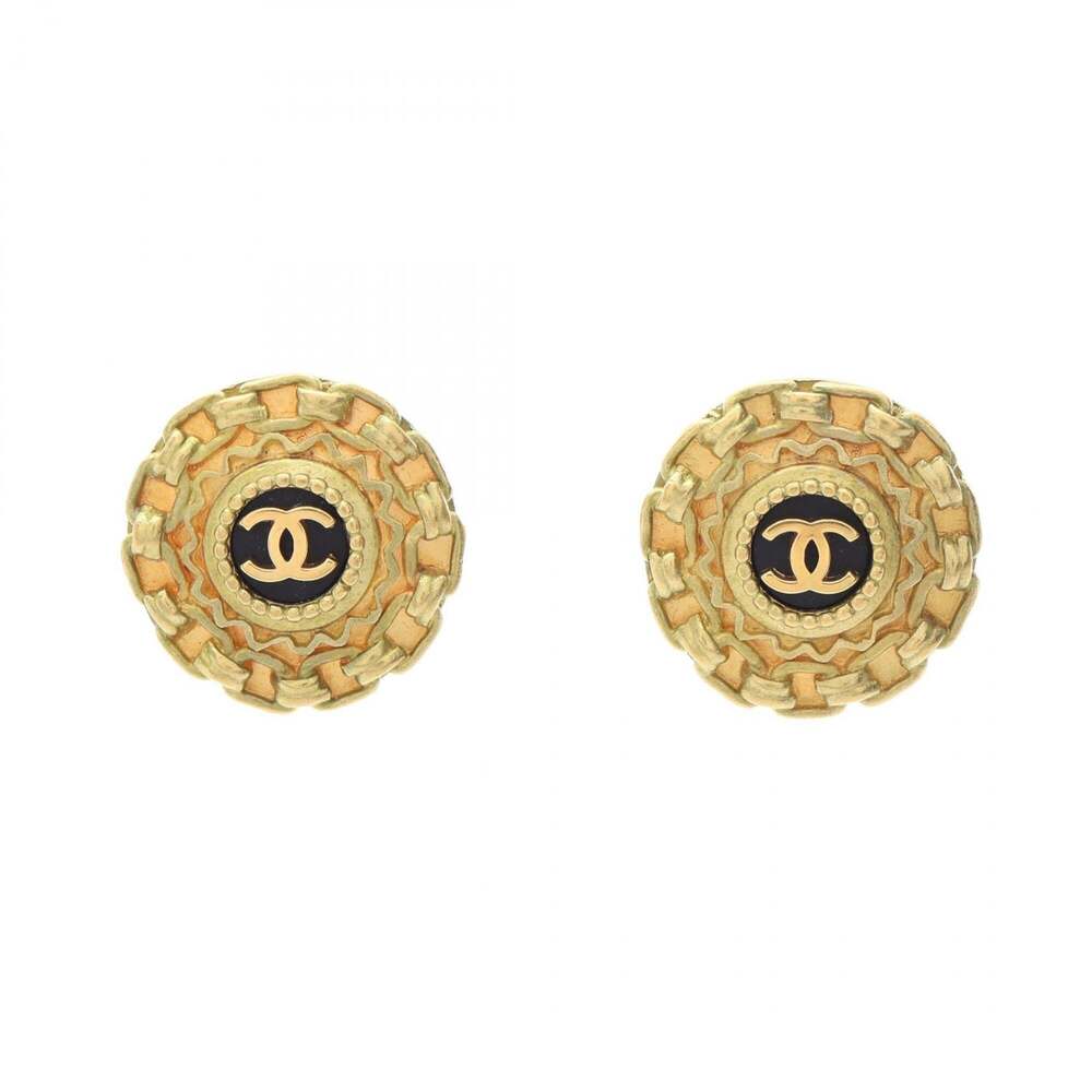 Chanel Cc Logo Clip-On Earrings Metal #312600C88B
